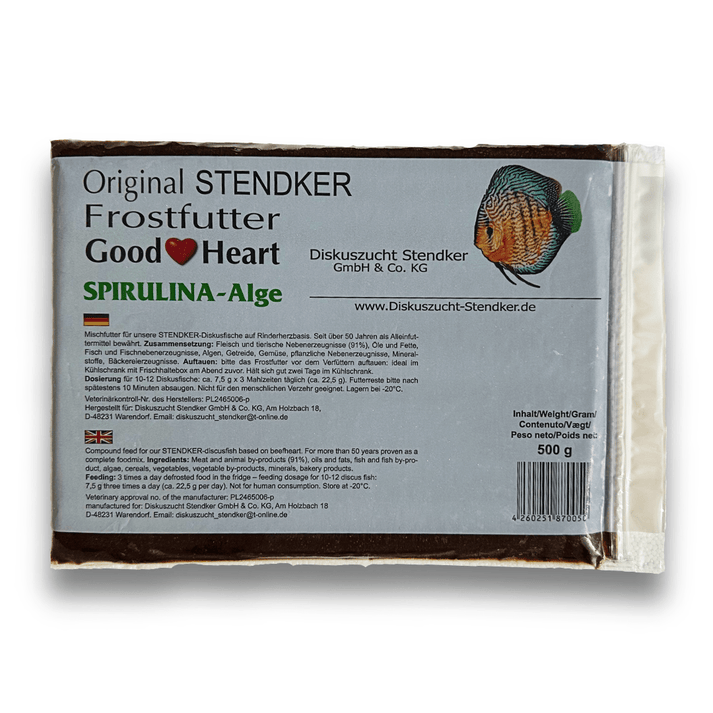 Stendker GoodHeart Beef Heart With Spirulina Stendker Discus USA